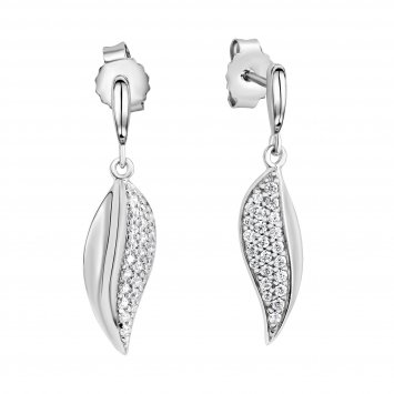 Ohrringe Silber 925 mit Zirkonia weiß