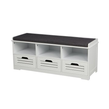 Schuhbank mit 3 Schubladen Kara