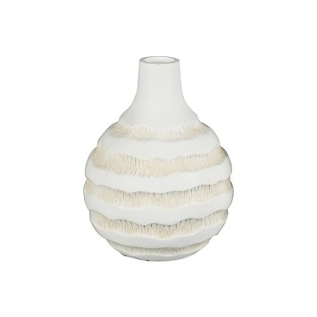 Kugelvase mit Rillen