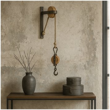 Dekohaken Wandhaken im Industrie Stil tolle Wanddekoration