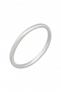 Ring 925 Sterling Silber rhodiniert Basic Stacking