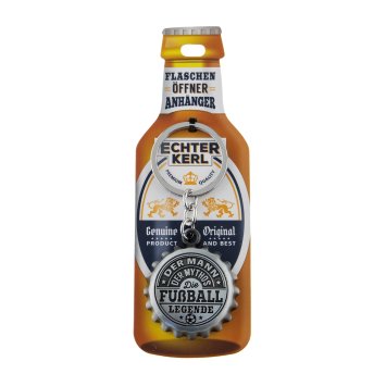Echter Kerl Flaschenöffner Fußballer