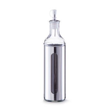 Essig-/Ölflasche, 500 ml Glas, Edelstahl