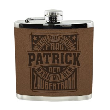 Echter Kerl Flachmann Patrick