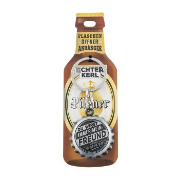 Echter Kerl Flaschenöffner Freund