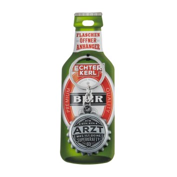 Echter Kerl Flaschenöffner Arzt