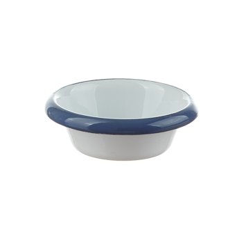 Dippschale weiß-blau Retro