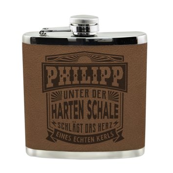 Echter Kerl Flachmann Philip