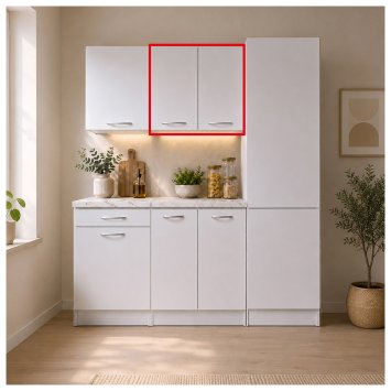 Küchenhängeschrank Jenna Weiß 60 cm