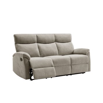 Sofagarnitur mit Relaxfunktion Koba Beige