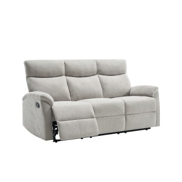 Sofagarnitur mit Relaxfunktion Koba Grau