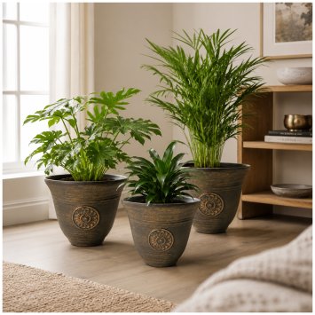 Blumentopf Nessa Sonne 3er-Set