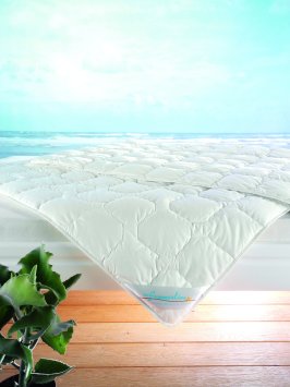Bettdecke Leicht-Steppbett Summerline Wash Cotton 155x220 frankenstolz