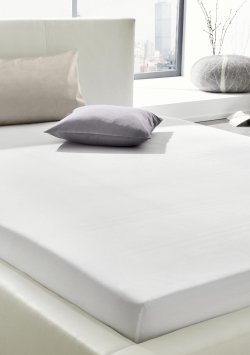 Spannbetttuch Uni-Satin HAHN