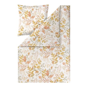 Bettwäsche Mako-Satin Bio Flor ESTELLA