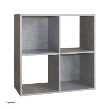 Regal 60x60 Thekla Beton