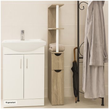 Raumteilerregal 118 cm Thekla Sonoma