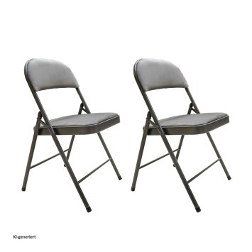 Klappstuhl Dima Velvet 2er-Set