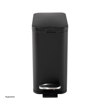 Abfalleimer 5 Liter Schwarz Modern
