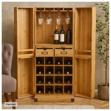 Weinregal Imelda für 16 Flaschen