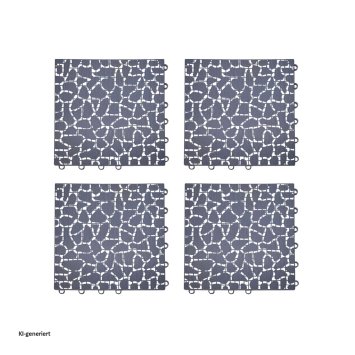 Bodenplatte 4-teilig Nessa Stone