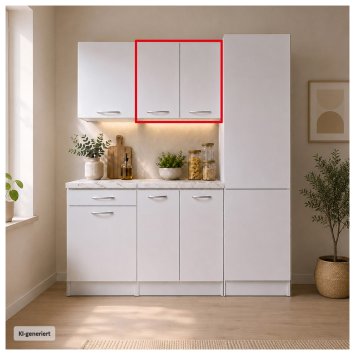 Küchenhängeschrank Jenna Weiß 60 cm
