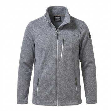 Herren Strickfleecejacke
