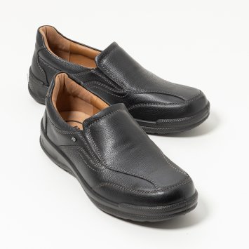 Herren Leder Slipper