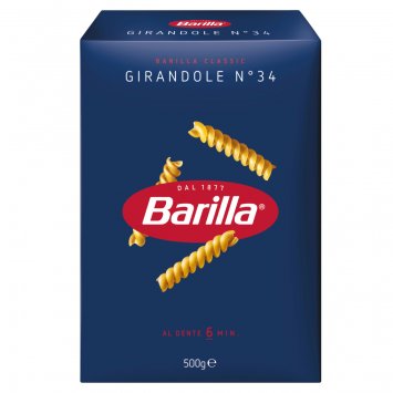 Barilla Girandole Nr. 34 kurze Pasta aus Hartweizengrieß 500g
