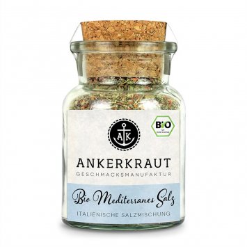 Ankerkraut Mediterranes Bio Salz italienische Salzmischung 120g