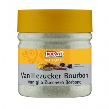 Kotanyi Bourbon Vanillezucker leicht blumiger Vanille Note 240g