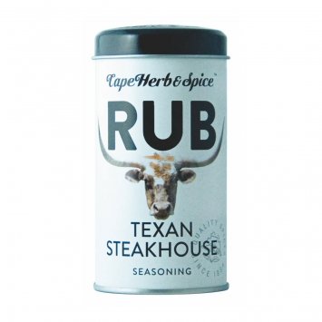 Cape Herb and Spice Rub Texan Steakhouse Gewürzsalzmischung 100g