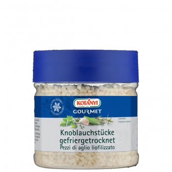 Kotanyi Knoblauchstücke gefriergetrocknet würzig intensiv scharf 70g