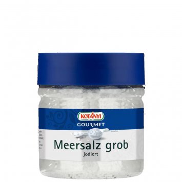 Kotanyi Meersalz natürlich grob jodiert universell einsetzbar 360g