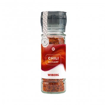 Wiberg Gewürzmühle Chili scharf geschrotet pikante Aromen 40g