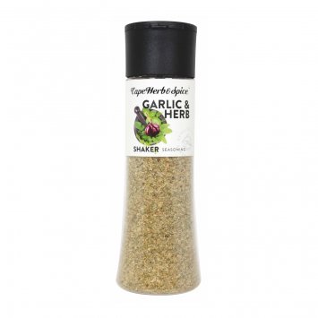 Cape Herb and Spice Garlic und Herb Shaker Gewürzsalzmischung 270g