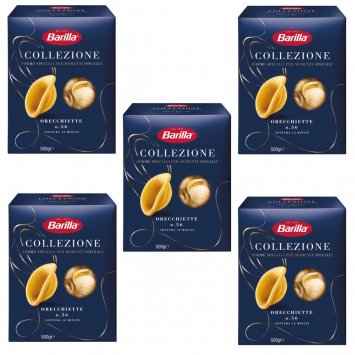 Barilla La Collezione Orecchiette Pugliesi Pasta 500g 5er Pack