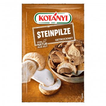 Kotanyi Steinpilze mild aromatisch nussartiger Geschmack 20g