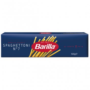 Barilla Spaghettoni Nummer 7 Pasta aus Hartweizengriess 500g