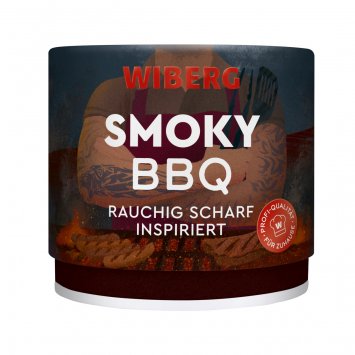Wiberg Smoky BBQ rauchig scharf inspiriert natürlichen Rauchnote 100g