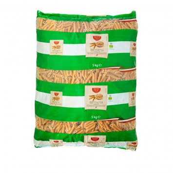 Mamma Lucia Bio Penne Rigate Vollkorn Hartweizengrießnudeln 5000g