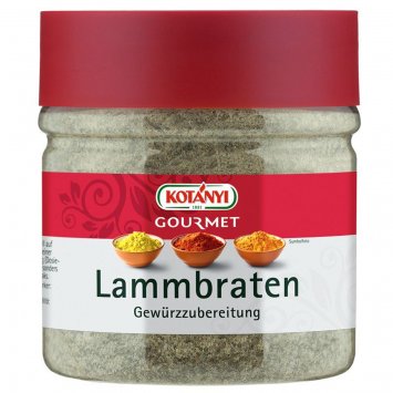 Kotanyi Lammbraten Gewürzzubereitung Pfeffer Knoblauch Minze 283g