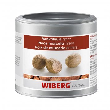 Wiberg Muskatnuss ganz reiches und warmes Aroma Packung 300g