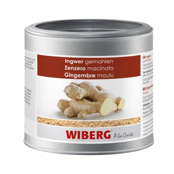 Wiberg Ingwer gemahlen scharfer leicht süßlicher Geschmack 180g