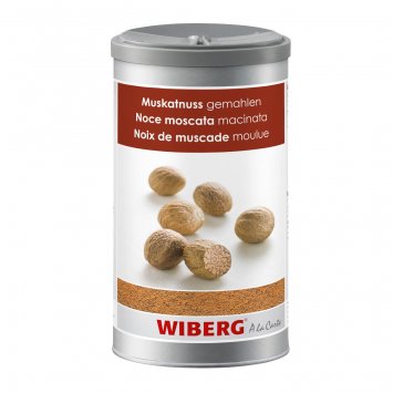 Wiberg Muskatnuss gemahlen würziges leicht süßliches Aroma 550g