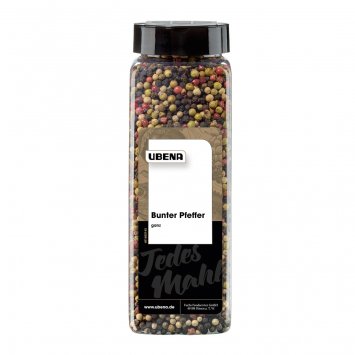 Ubena Bunte Pfefferkörner aromatische und komplexe Schärfe 550g