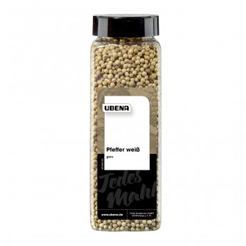 Ubena Pfeffer ganz weiß feines markantes Aroma Packung 600 g
