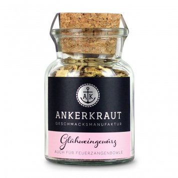 Ankerkraut Glühweingewürz feine Gewürzmischung im Korkglas 60g