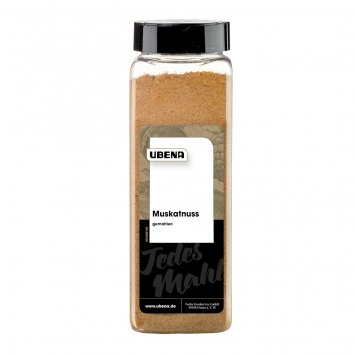Ubena Muskatnuss gemahlen authentisches Geschmackserlebnis 500g