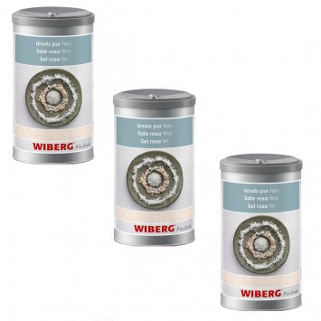 Wiberg Ursalz pur fein im Aromatresor feines Speisesalz 1350g 3er Pack